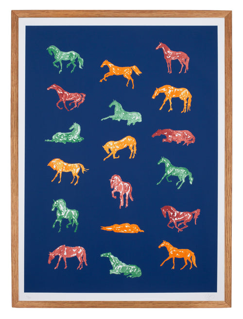 All The Pretty Horses - Silkscreen Print