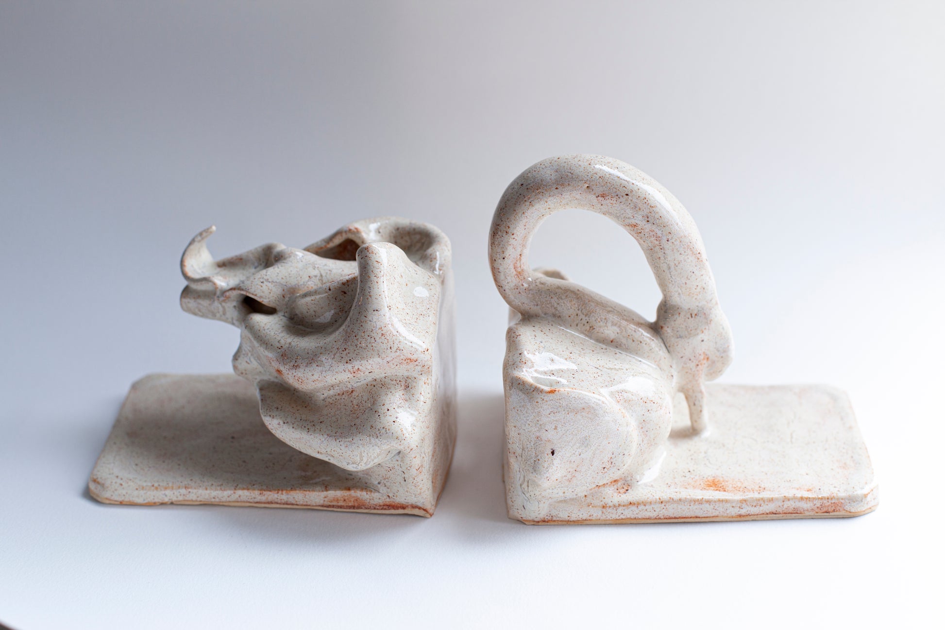 Cisne Bookends
