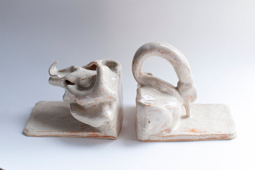 Cisne Bookends