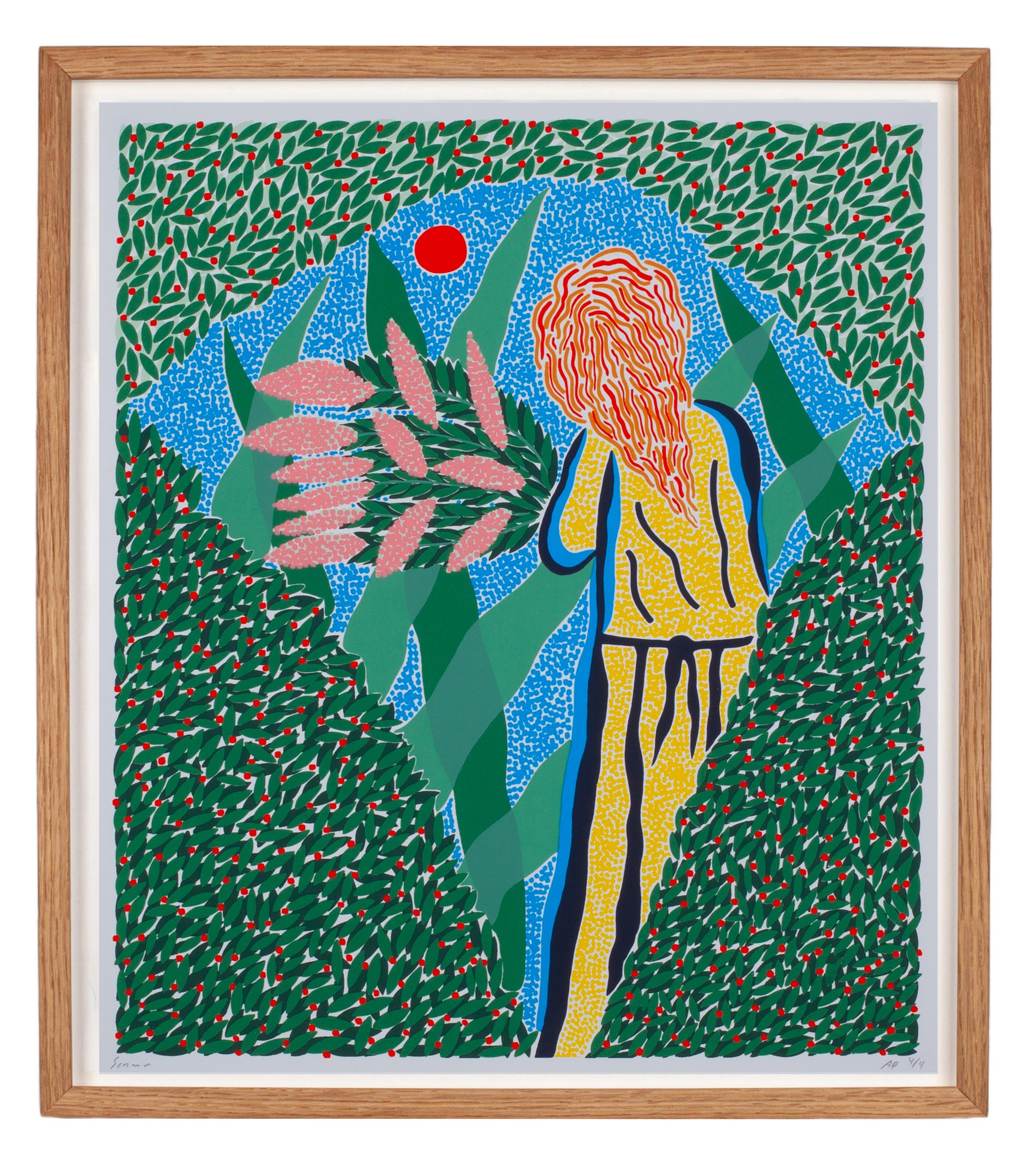 Flower Girl Silkscreen Edition