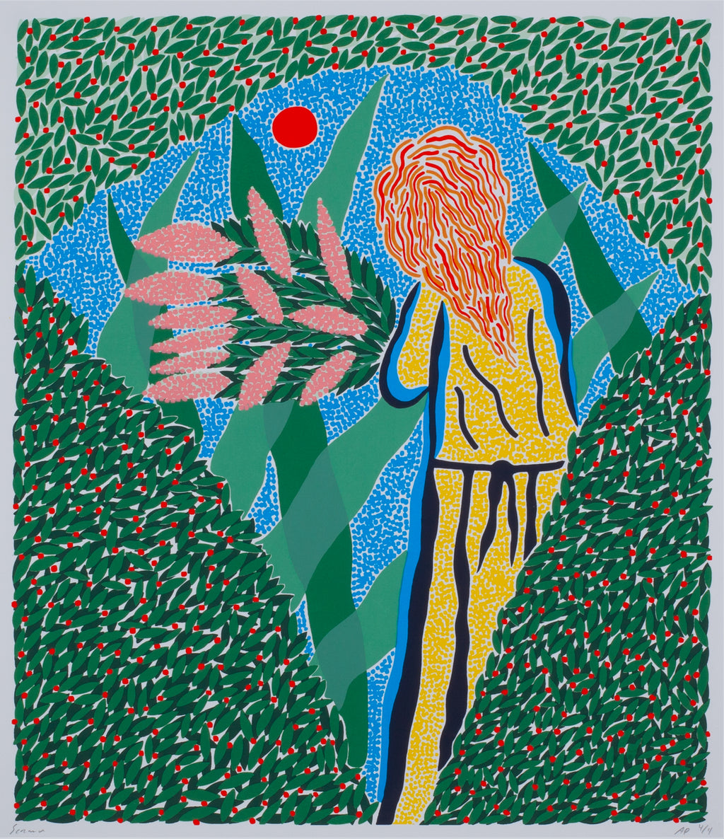 Flower Girl Silkscreen Edition